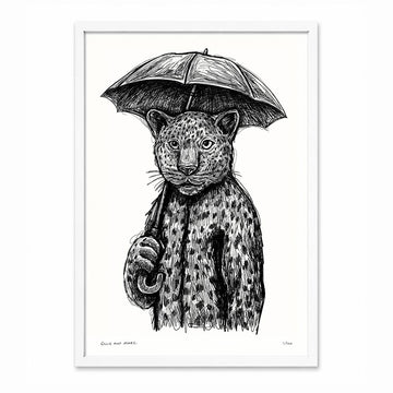The Leopard Liked Singing in the Rain (Print)