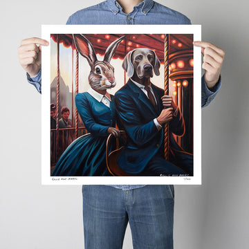 Life Was One Big Circle (Print)