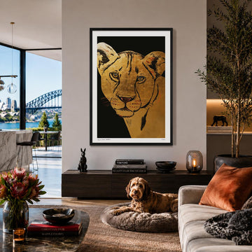 Elsa the Lioness (Print)