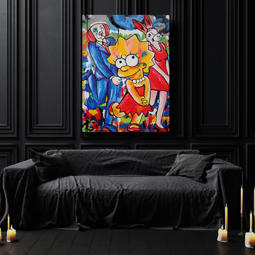 Having Fun with Lisa (Original Painting)