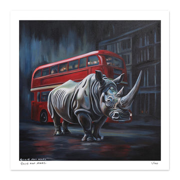 Rhino Live (Print)