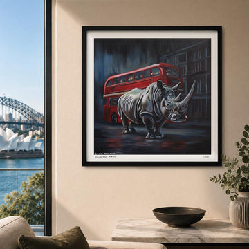 Rhino Live (Print)