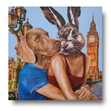 London Lovers Forever (Original Painting)