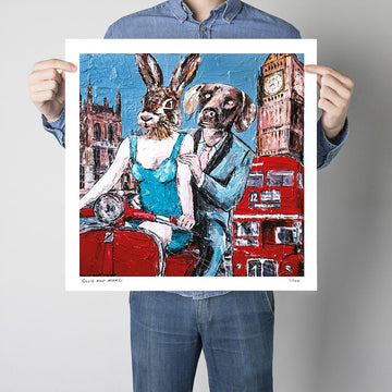 They Thought There Was No Place on Earth Like London (Print)