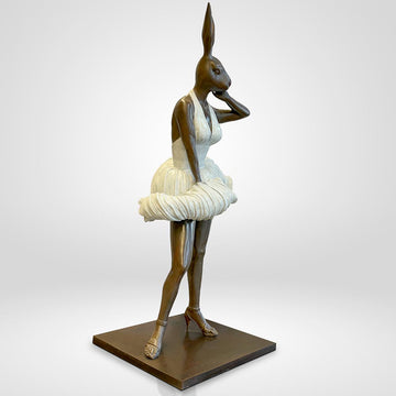Legendary Marilyn Rabbitwoman (Bronze Sculpture)