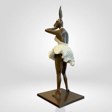 Legendary Marilyn Rabbitwoman (Bronze Sculpture)