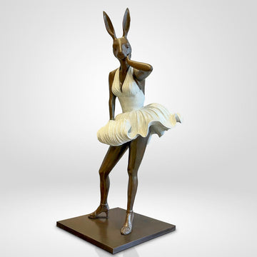 Legendary Marilyn Rabbitwoman (Bronze Sculpture)