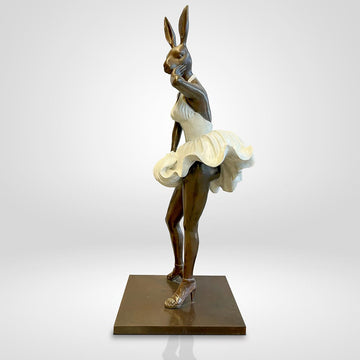 Legendary Marilyn Rabbitwoman (Bronze Sculpture)
