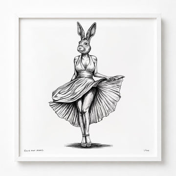 A Study for Marilyn Rabbitwoman (Print)
