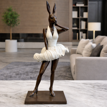 Legendary Marilyn Rabbitwoman (Bronze Sculpture)