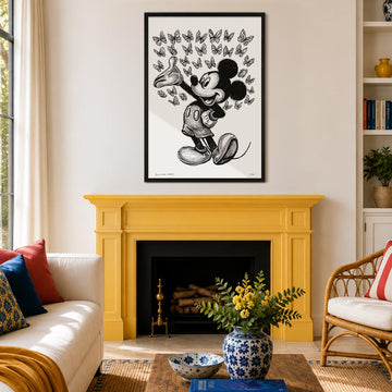 Mickey Is Here (Print)
