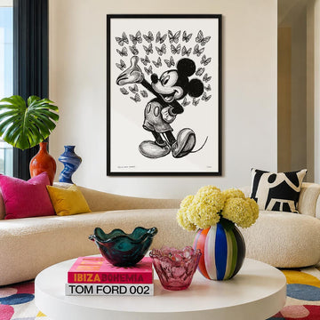 Mickey Is Here (Print)
