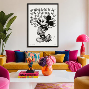 Mickey Is Here (Print)