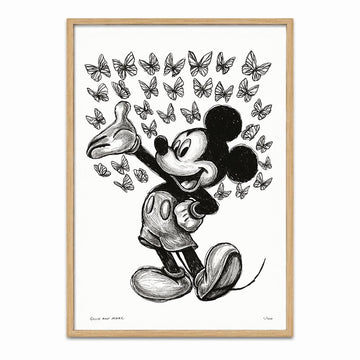 Mickey Is Here (Print)