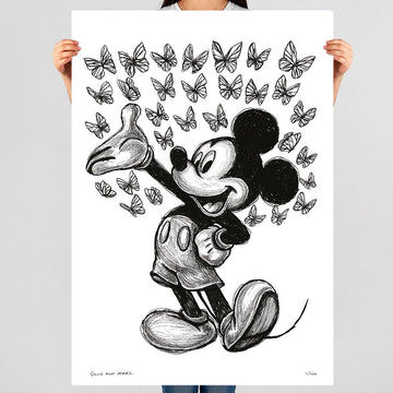 Mickey Is Here (Print)