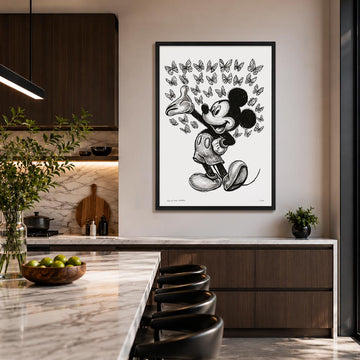 Mickey Is Here (Print)