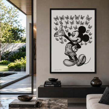Mickey Is Here (Print)