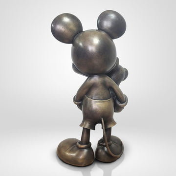 Mickey Loves Koalas (Bronze Sculpture, Miniature Collection)