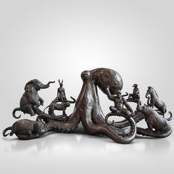 The Arms of Friendship Forever (Bronze Sculpture)