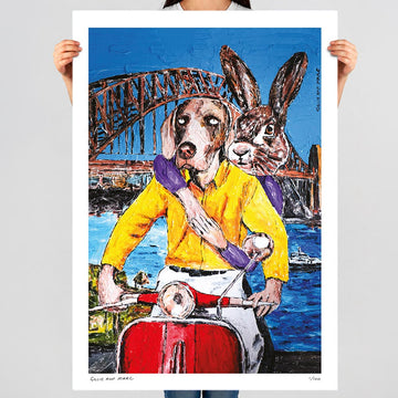 He Was About to Make Her an Offer She Could Not Refuse (Print)