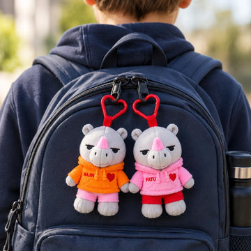 Najin and Fatu (Plush Collectible Keychains)