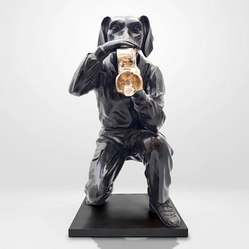He Was a Paparazzi Boy (Bronze Sculpture)