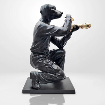 He Was a Paparazzi Boy (Bronze Sculpture)