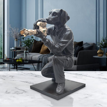 He Was a Paparazzi Boy (Bronze Sculpture)