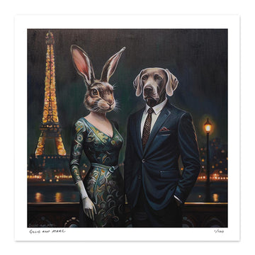 I Love You in Paris (Print)