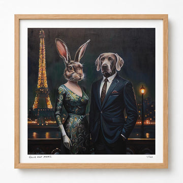 I Love You in Paris (Print)