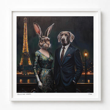 I Love You in Paris (Print)