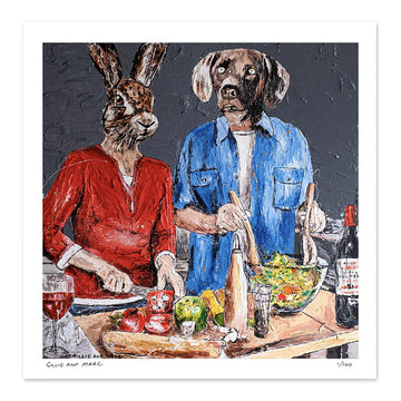 They Made It All Using Love and Passion (Print)