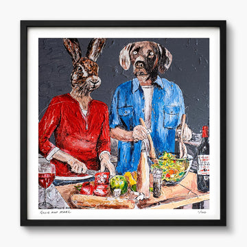 They Made It All Using Love and Passion (Print)