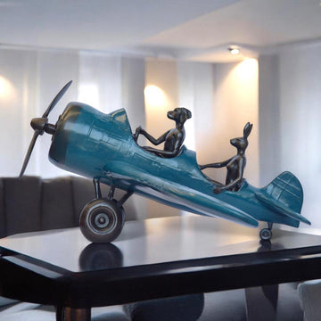 The High Flyers (Bronze Sculpture)
