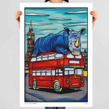 Rhino with a Purpose (Print)