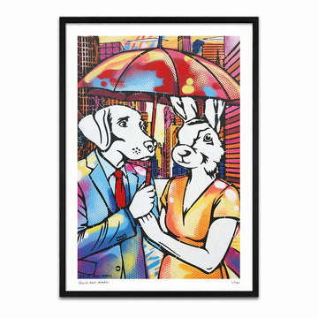 Loving in the Rain (Print)