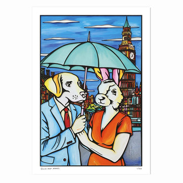 It Was Raining Love (Print)