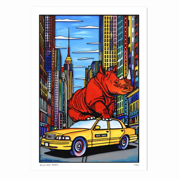 Red Rhino (Print)