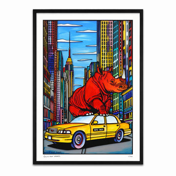 Red Rhino (Print)