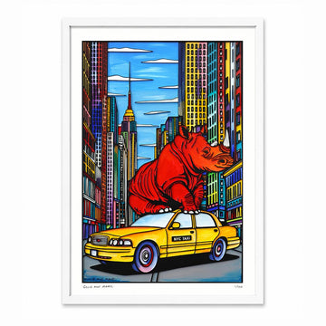 Red Rhino (Print)