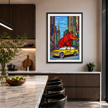Red Rhino (Print)
