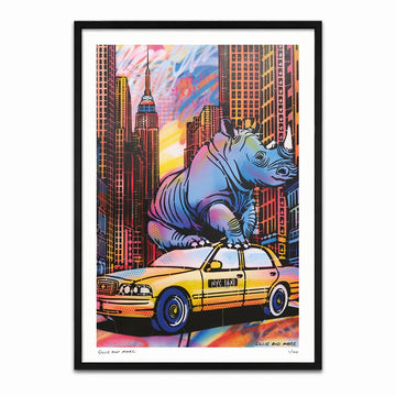 Rhino Was There for the Ride (Print)