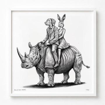 A Study for the Rhino Lovers (Print)