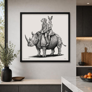 A Study for the Rhino Lovers (Print)