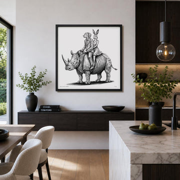 A Study for the Rhino Lovers (Print)