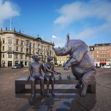 The Game bench (Bronze Sculpture)