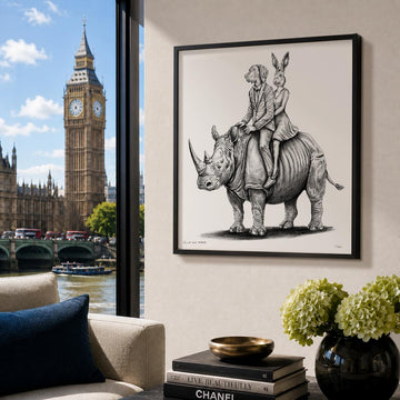 A Study for the Rhino Lovers (Print)