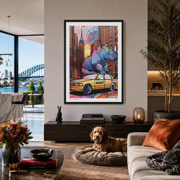Rhino Was There for the Ride (Print)