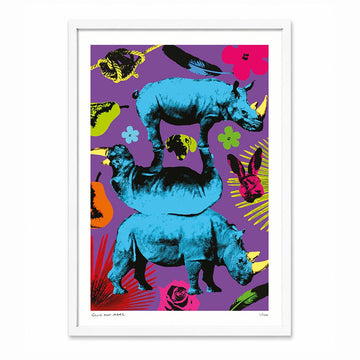 A Few of Our Favourite Things Plus Rhinos (Print)