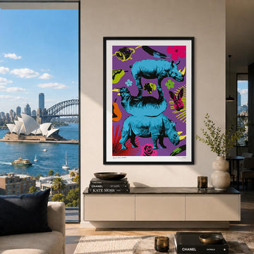 A Few of Our Favourite Things Plus Rhinos (Print)